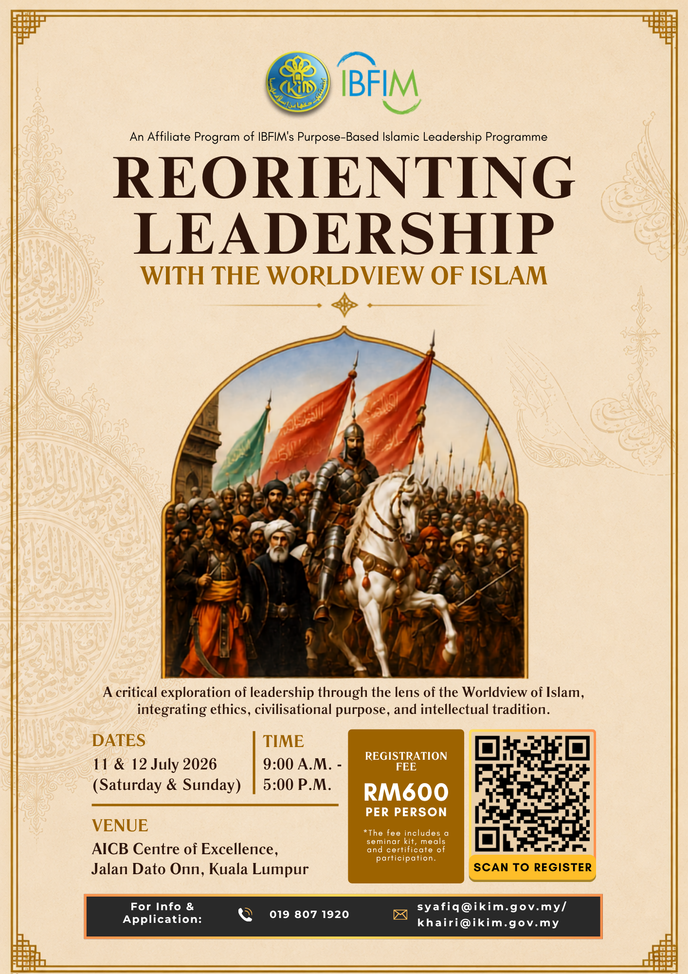 REORIENTING LEADERSHIP WITH THE WORLDVIEW OF ISLAM