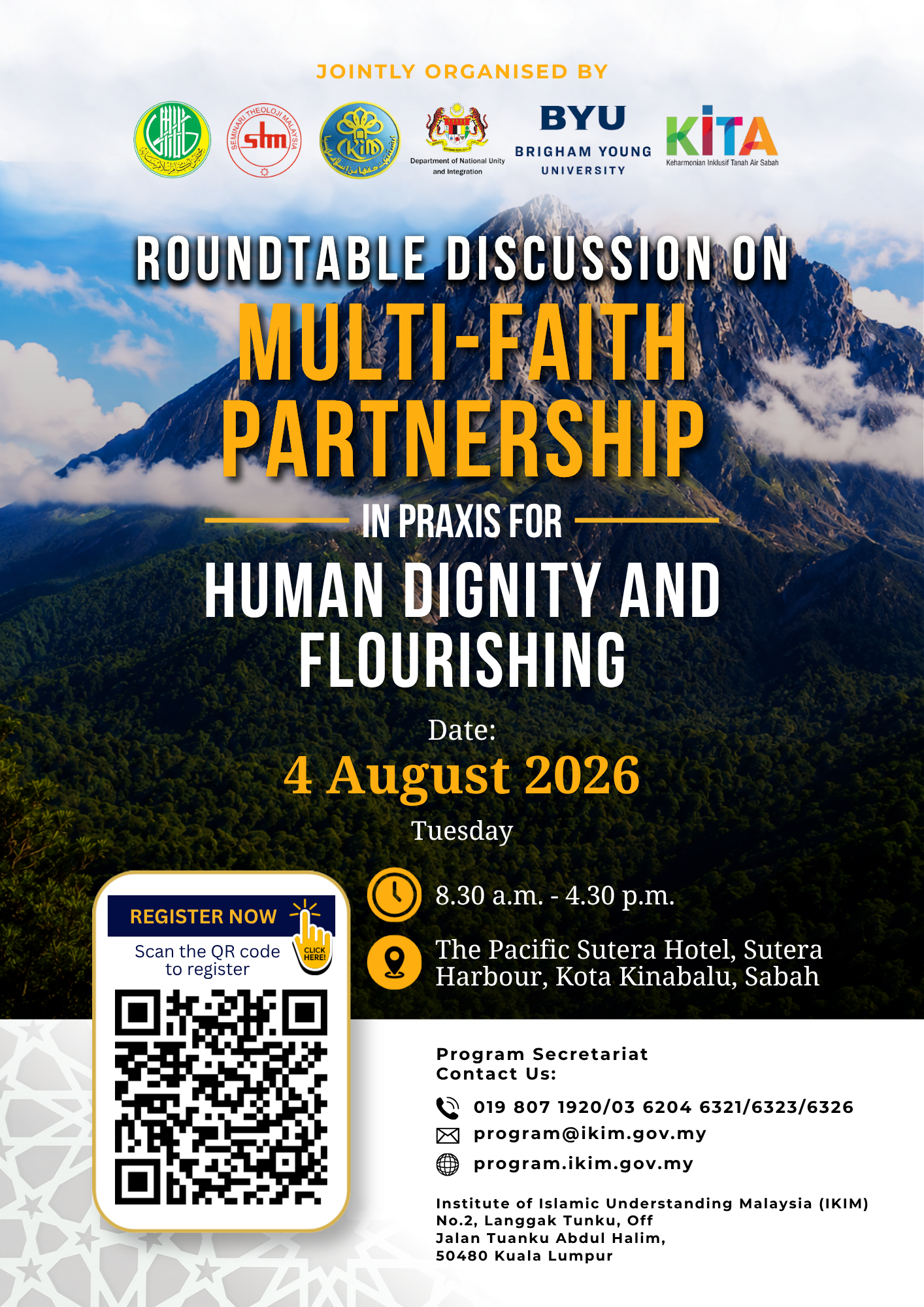 ROUNDTABLE DISCUSSION ON “MULTI-FAITH PARTNERSHIP IN PRAXIS FOR HUMAN FLOURISHING AND DIGNITY"